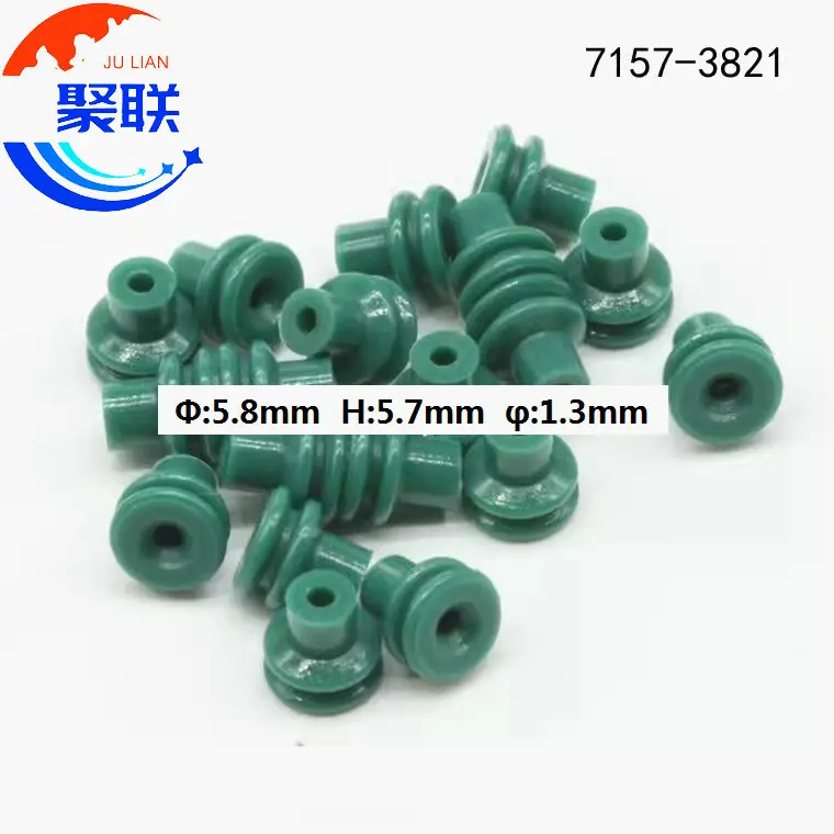 

50pcs-10000pcs 7157-3821Outer Diameter Φ5.8mm Rubber Seal 71573821 Inner diameter φ:1.3mm Wire Seal For Auto Connector