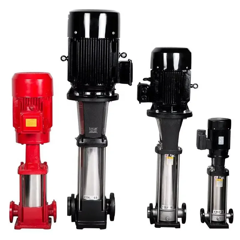 High Pressure Electric Pump Vertical Multistage Centrifugal Pump Threaded Connection High Efficiency Pressure Pump