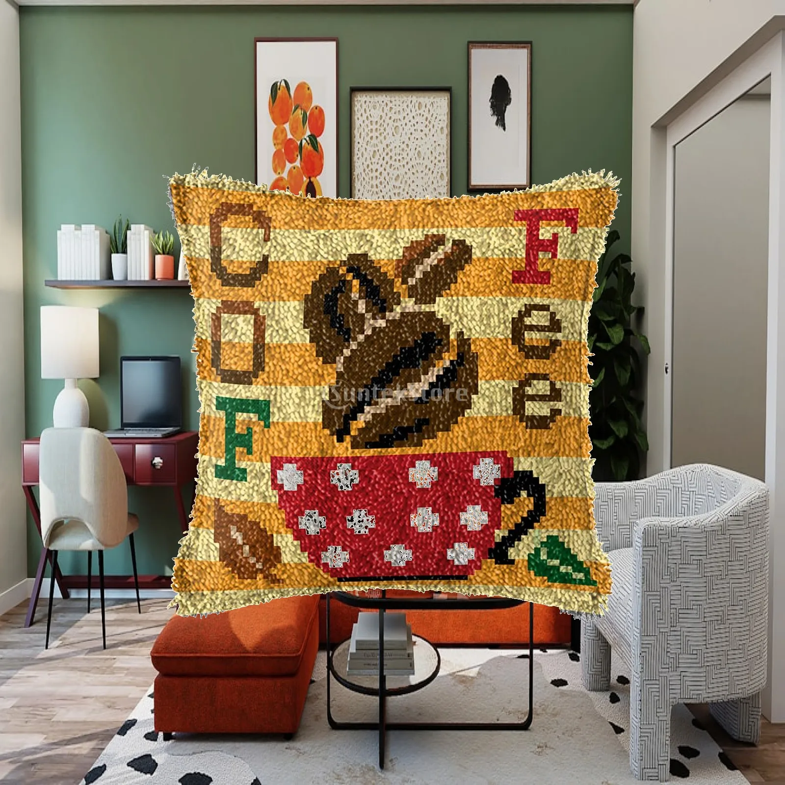 Is Sewing Textile Art - مجموعة أدوات الحياكة بالخطاف لصنع السجاد