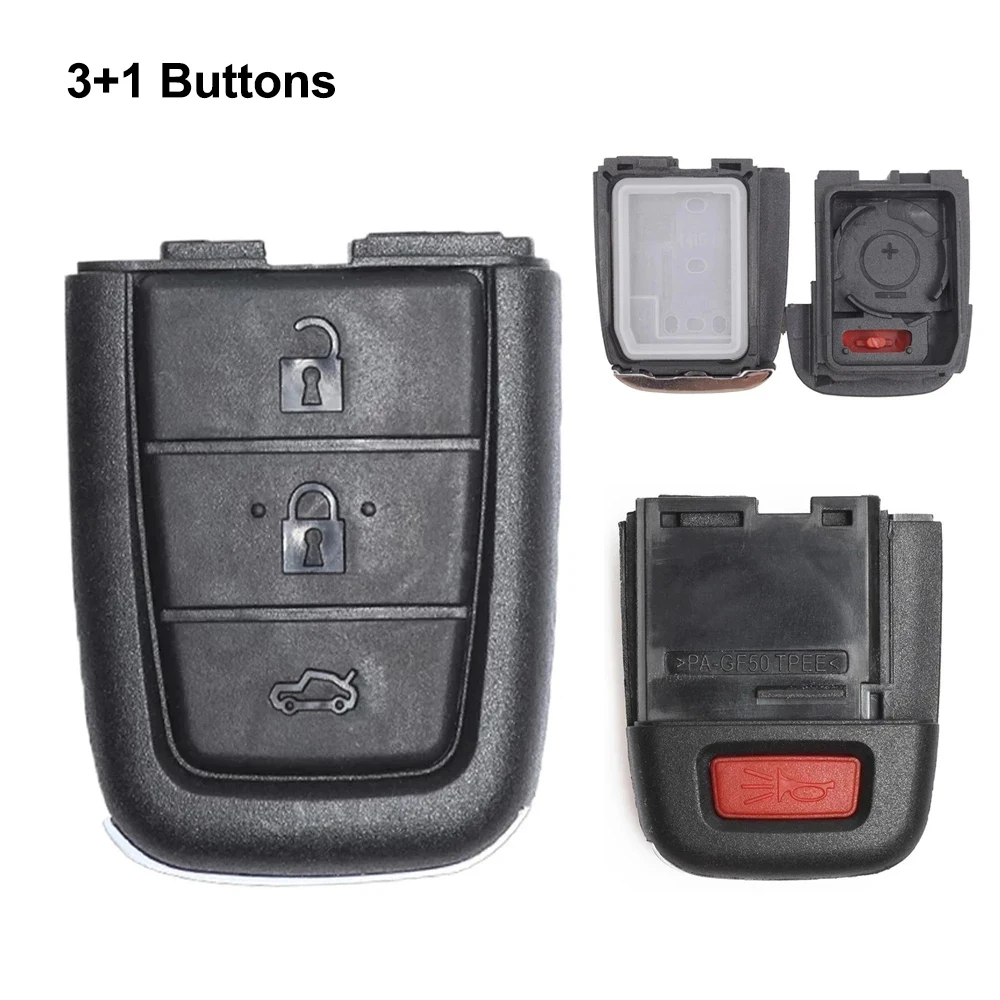 Keyecu 2+1 / 3+1 / 4+1 Buttons Remote Key Shell Case for Pontiac G8 / Holden VE COMMODORE Omega Berlina Calais SS SV6 HSV GTS