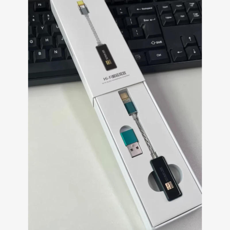 HiFi مضخم ضوت سماعات الأذن الرائد CS43198 فك ذيل صغير 3.5 مللي متر مخصص + CT7601