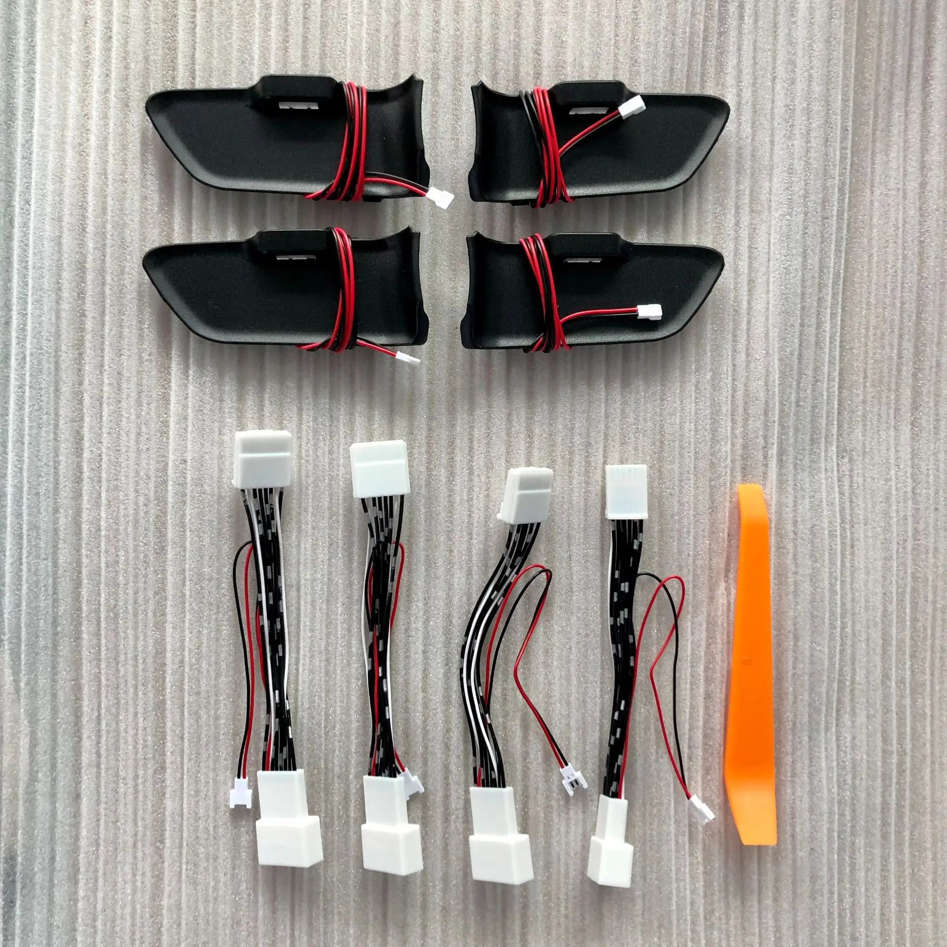 

for the Corolla 2020-2023 door bowl light, Door panel and center console replacement model single-color ambient lighting