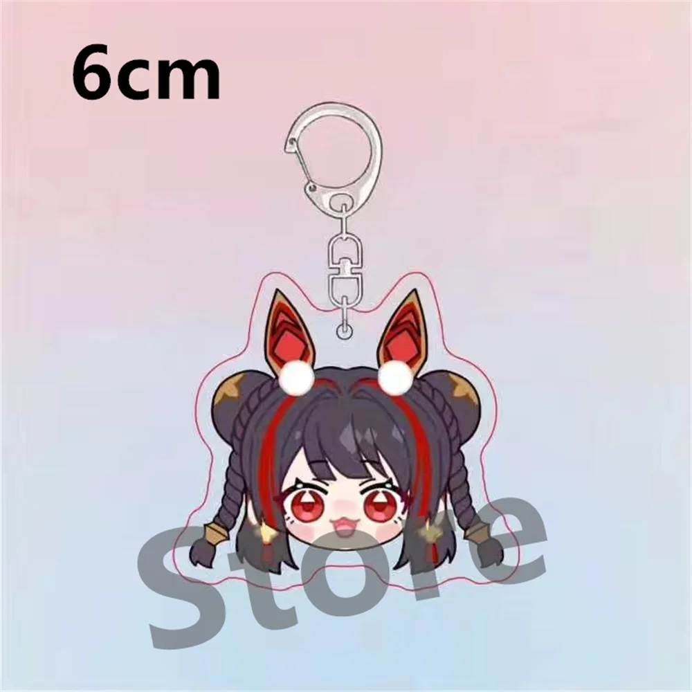 League of Legends Animation Game Peripheral Toy Acrylic Pendants Keychain Garnish Accessory Anime Figures Collection Gift