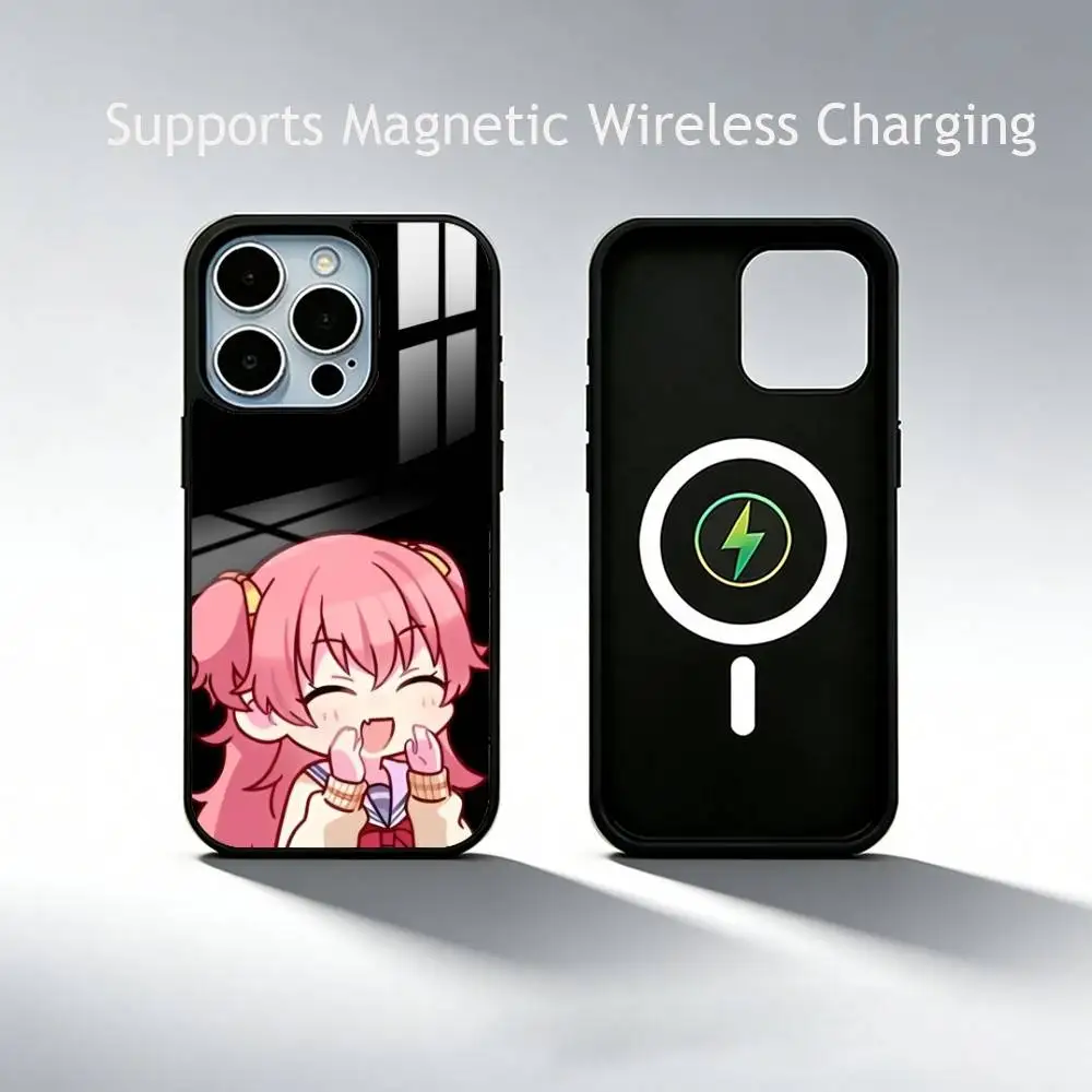 Airi Momoi C-Cute   Phone Case For iPhone17,16,15,14,13,12,11 Plus,Pro Supports Magnetic Wireless Charging