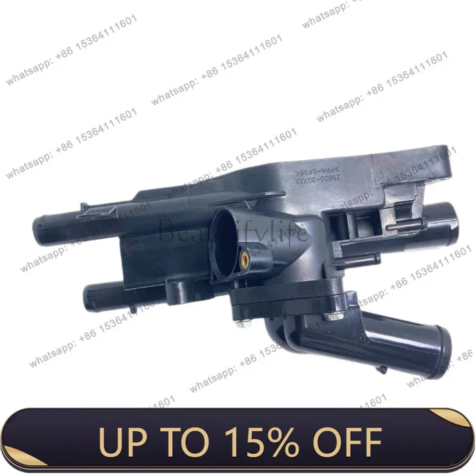 LX 256002G400 suitable for ix35 cooling water temperature control assembly thermostat assembly