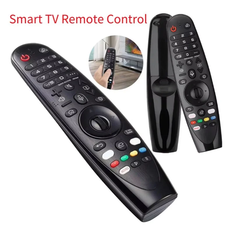 【인기 판매 상품】2개 교체용 스마트 TV 리모컨 AKB75855501 MR20GA 마우스(4K 8K UHD OLED Nanocell T용 음성 포함)