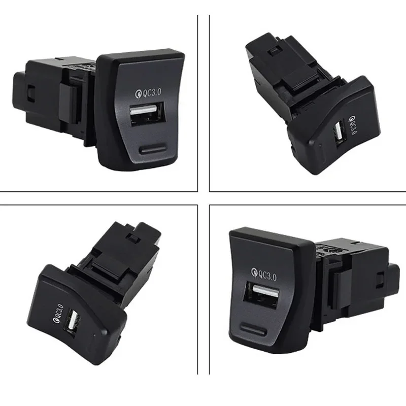 Car Central Control Position QC3.0 USB Charger for Toyota RAV4 Wildlander 2020 Car Charger