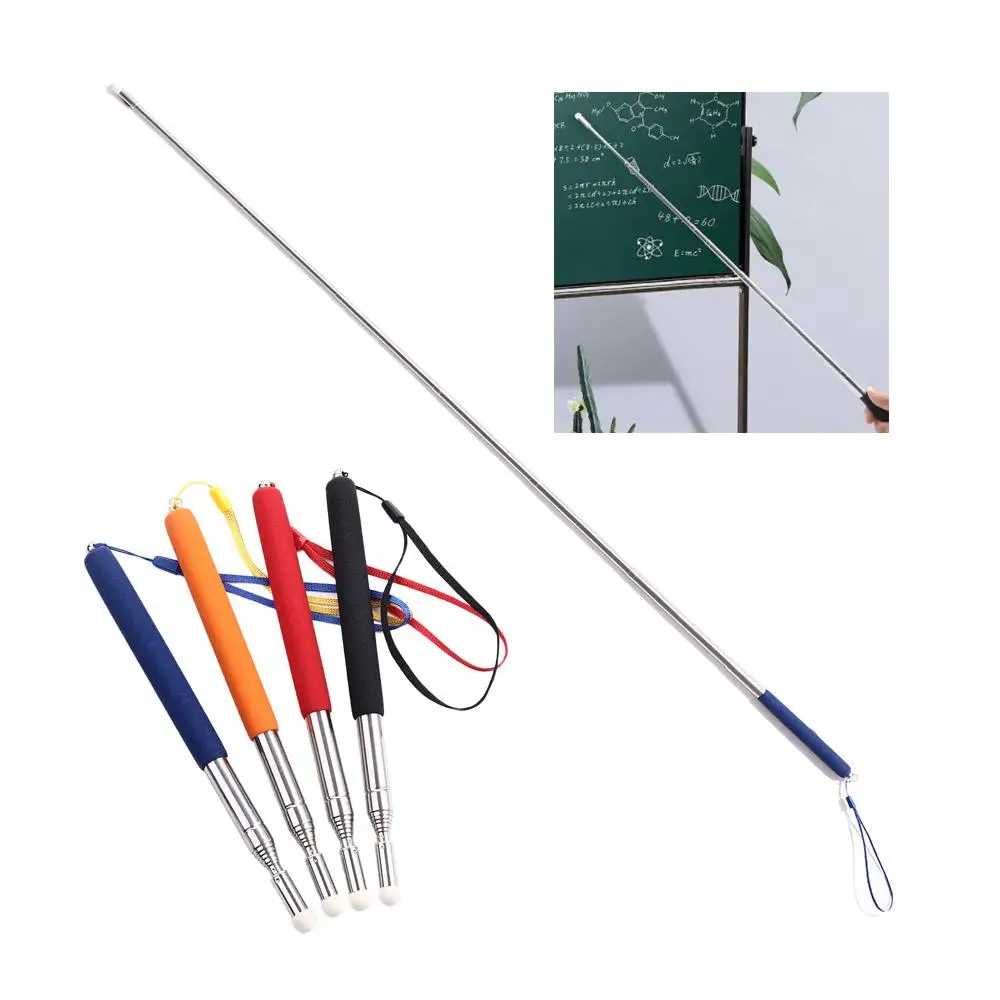 Portable Durable Telescopic Retractable Classroom Pointer Pen For Teaching Presenter Pointing Hand Pointer