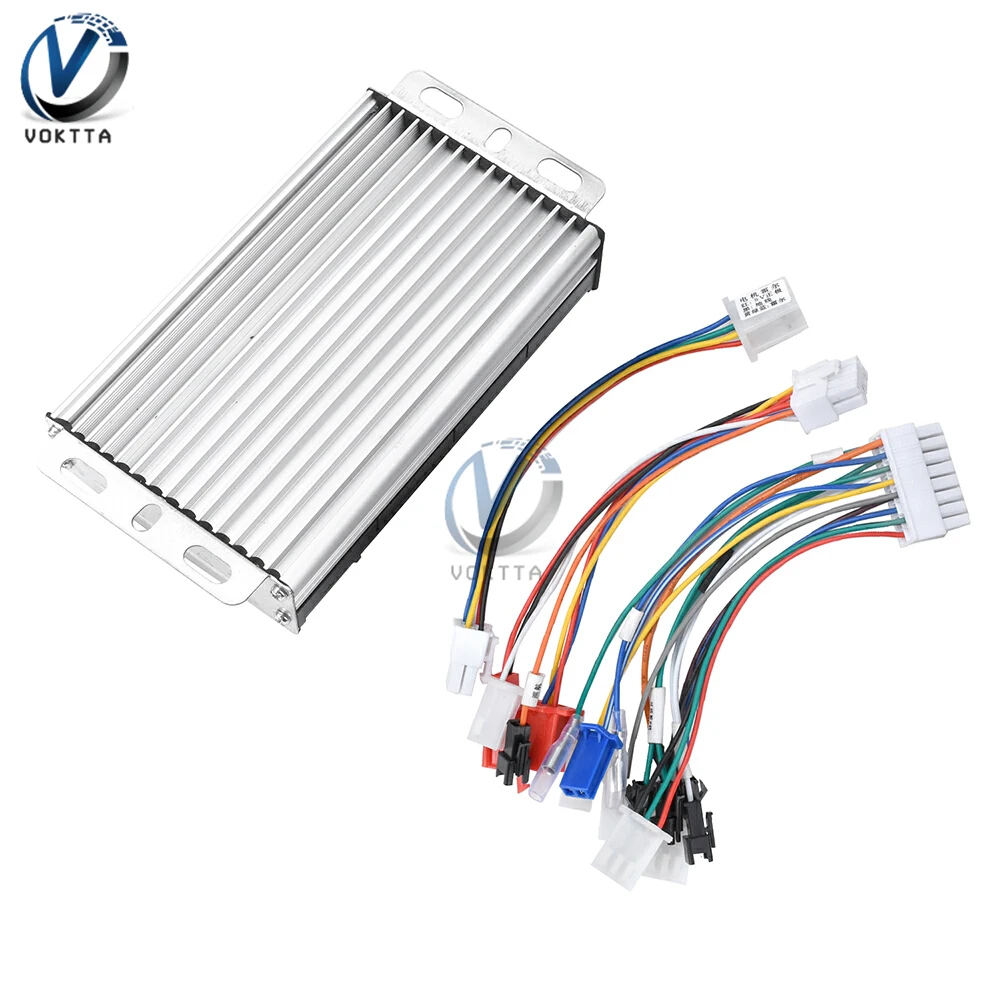 48V 60V 72V 50A Regolatore di velocità del motore brushless universale 500W-3000W Regolatore di veicoli elettrici a onda sinusoidale Driver a tre modalità