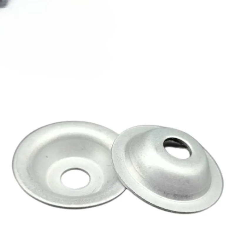 5/10/20Pcs Bowl Shaped Concave Hole Iron Galvanized Meson Sleeve Horn Pad Straw Cap Gasket M6/M8/M10/M12/M16