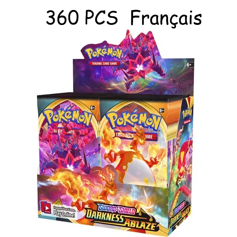 Pokémon Karten tcg: 324 Stück Obsidian Flammen scharlachrot & violett Booster Box 36er Pack Box seltene Booster Pack Sammler karte Spielzeug Geschenke