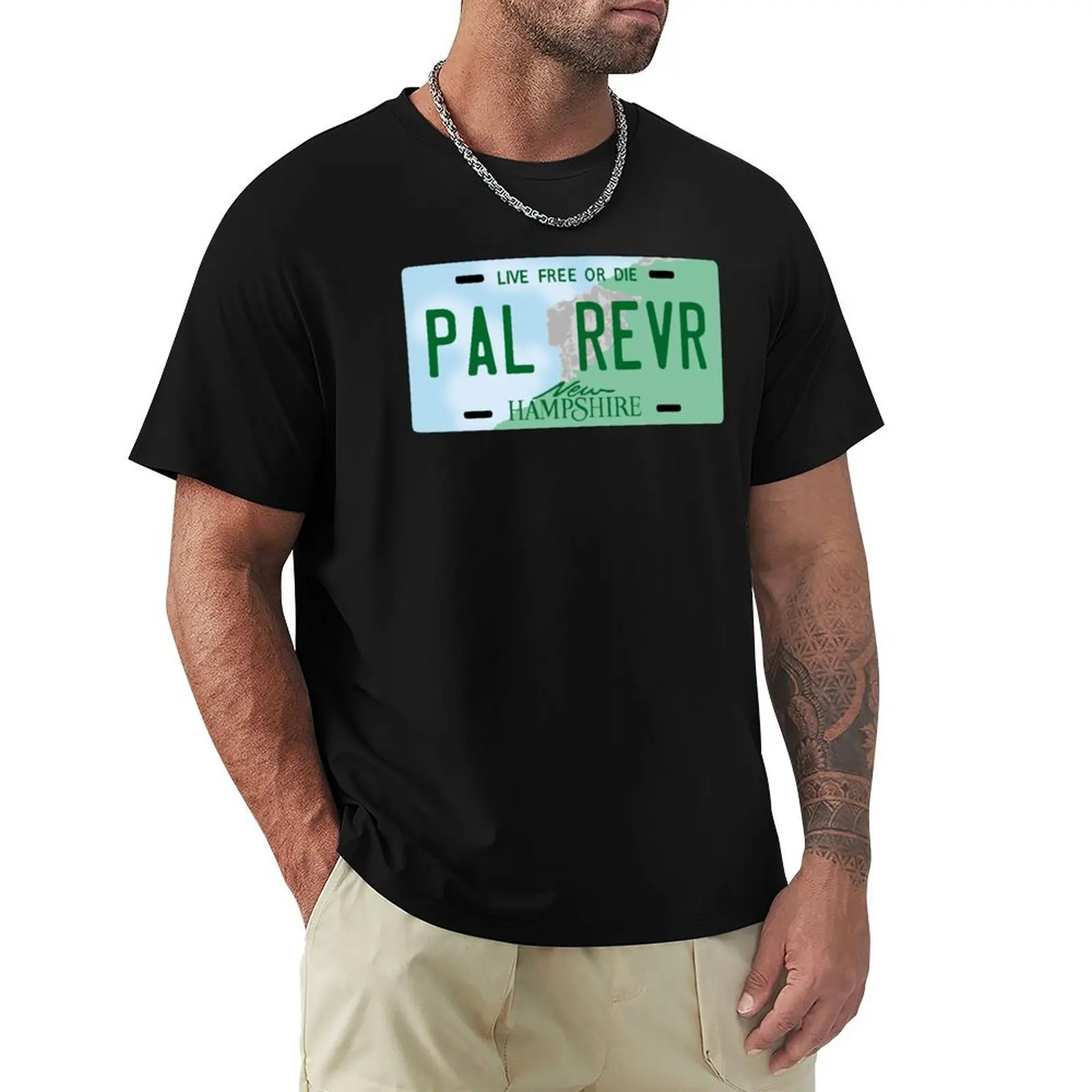 Paul Revere T-Shirt Casual Pattern Print Tee Shirt