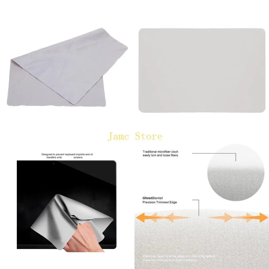 LX0B Suitable for Keyboard Cloth for Macbook Air Computer Notebook 13-15inch Dust-Proof Keyboard Microfiber Protective Cl