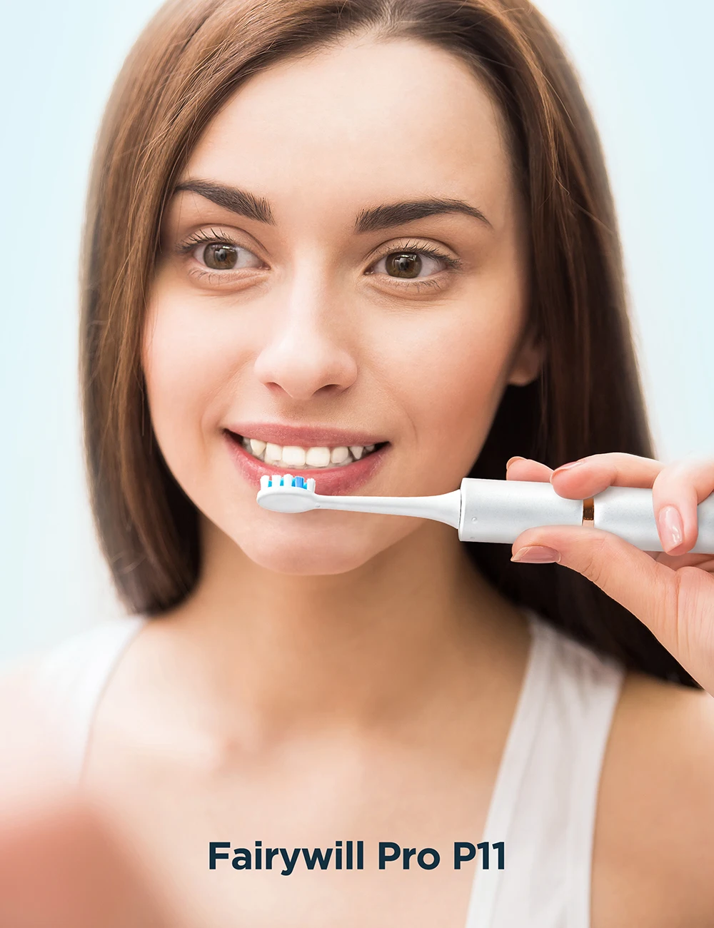 Fairywill P11 Electric Toothbrush Heads Replacement Heads for P11 T9 P80 Toothbrushes 4pcs 8pcs 12pcs 16pcs Teeth Cleaning,Soft