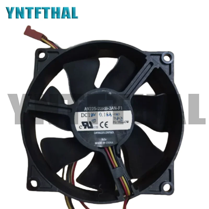 

A9225-22RB-3AN-F1 DC12V 0.18A 3Wire Cooling Fan 9025