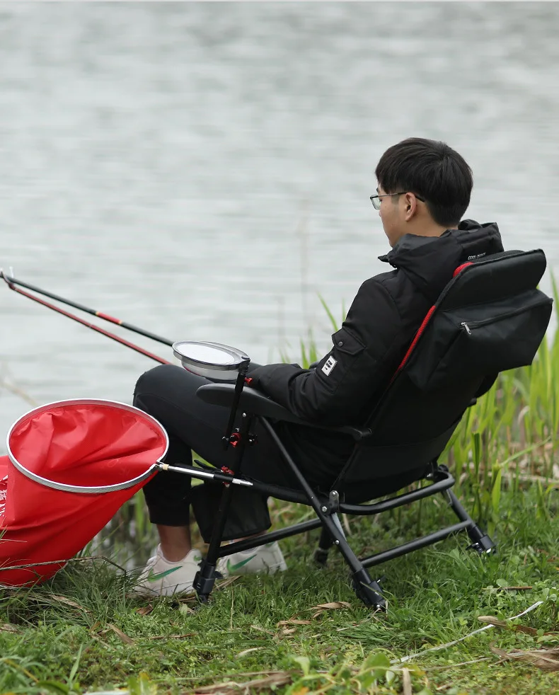 Portable Multifunctional Fishing Chair, Folding Chair, Wild Fishing Chair, Fishing Stools, New European