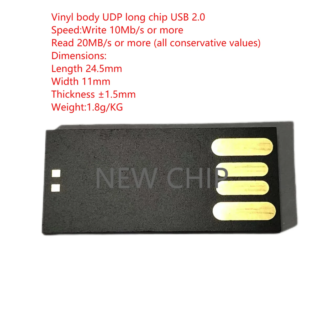 CHOOSINSIN USB Drive Type-c+USB 3.0 Vinyl-like UDP NAND Flash Chip USB 3.0 8G 16G 64G 128G 512G 1TB USB DIY Flash Memory Chips