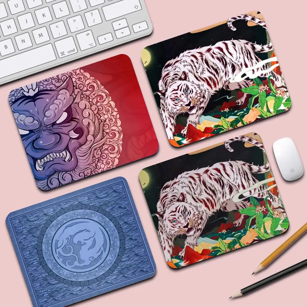 

HYBXAXC Esports Tiger Gaming Smooth Flexible Small Mouse Pad Mousepads For LongTeng Huoyun Lingyun QinSui Hemming High Quality