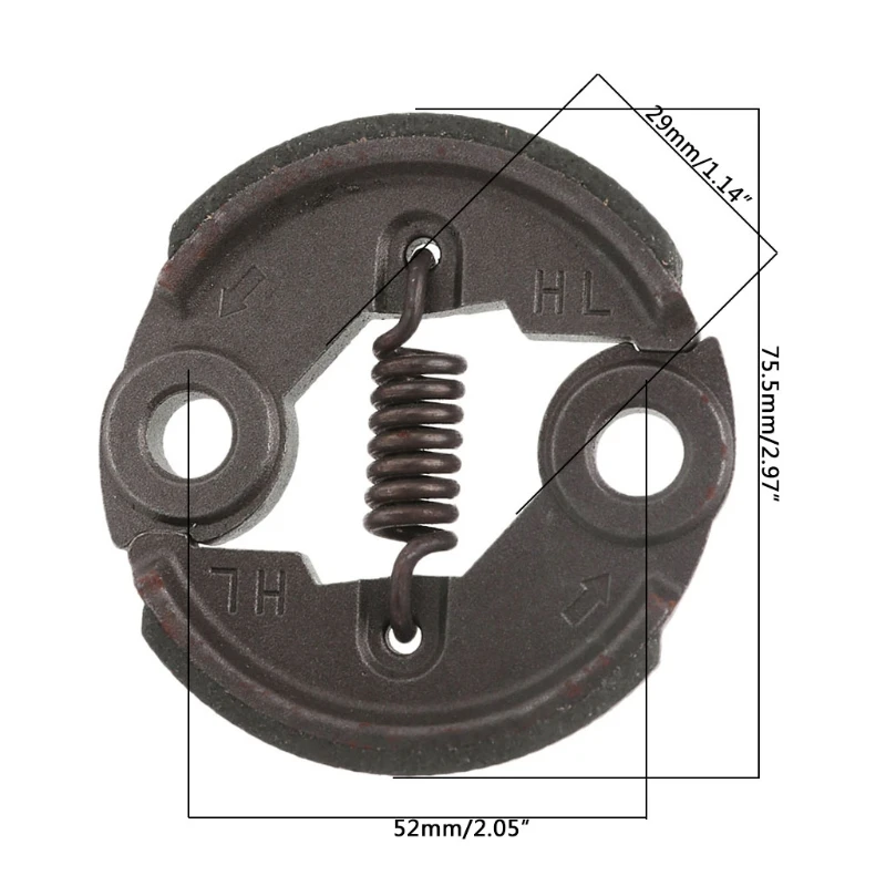 Embrague desbrozadora 40-5, embrague recortadora césped, piezas repuesto para cortacésped efectivas