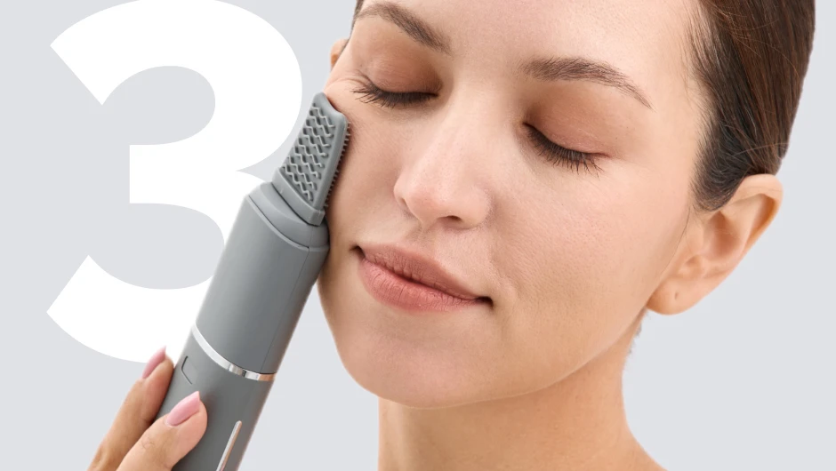 Blackhead Remover Spatula Tightening Toning Lifting Face Beauty Ion Sonic Facial Scrubber Set