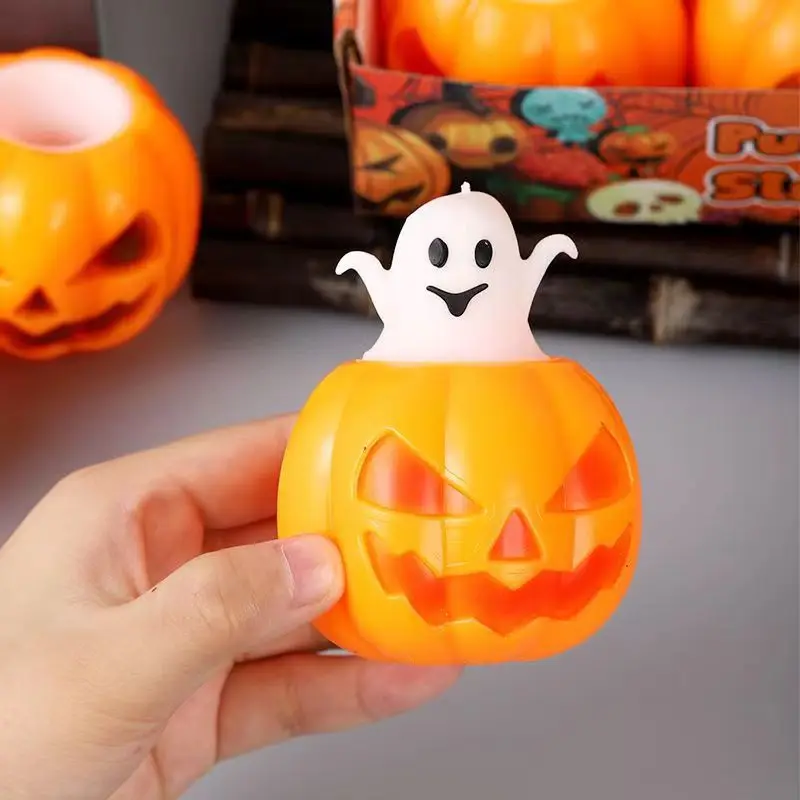 Funny Pumpkin Squirrel Astronaut Block Squeeze Anti-stress Toy Hide and Seek Figures Stress Relief Fidget Toys For Kids Adult