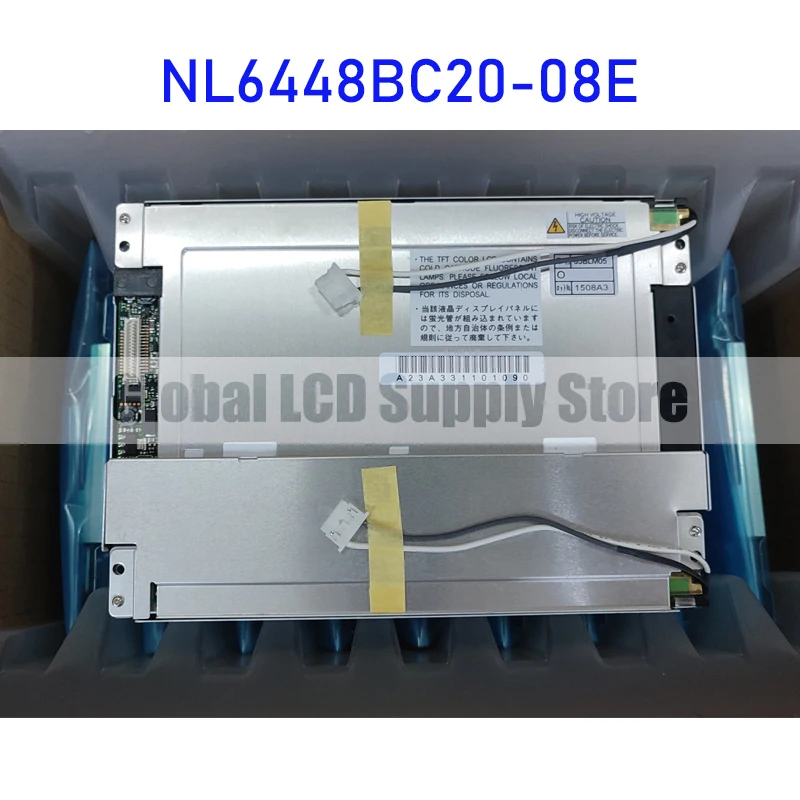 NL6448BC20-08E 6.4นิ้วทดสอบจอแสดงผล LCD แผงต้นฉบับสำหรับใหม่เอี่ยม NEC