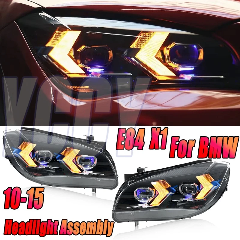 

Ксеноновые фары в сборе для BMW X1-E84 2010-2015 E84 Галогенные фары Plug and Play с полным обновлением Модернизация фар