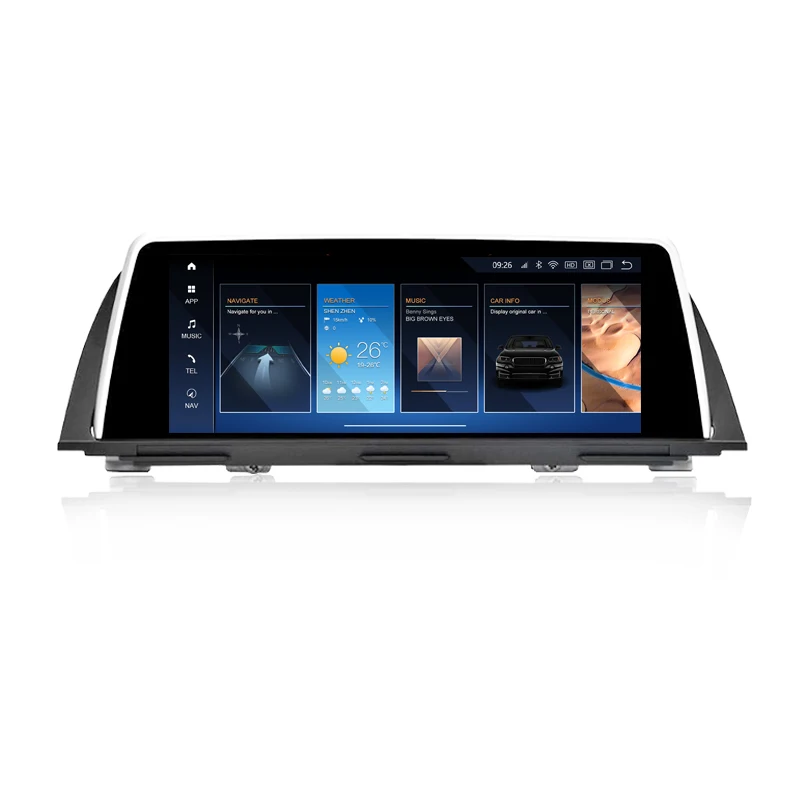 

10.25 Inch Vertical Touch Screen Android 13 GPS Autoradio Multimedia For BMW F10 F11 5 Series CIC NBT System Carplay