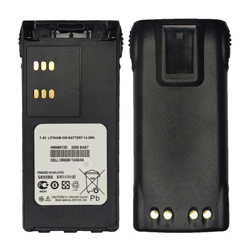 HNN9013D Compatible Battery Li-ion with GP340 GP380 GP640 GP680 HT1250 HT750 GP328 PRO5150 MTX850 Two Way Radios DC 7.4V