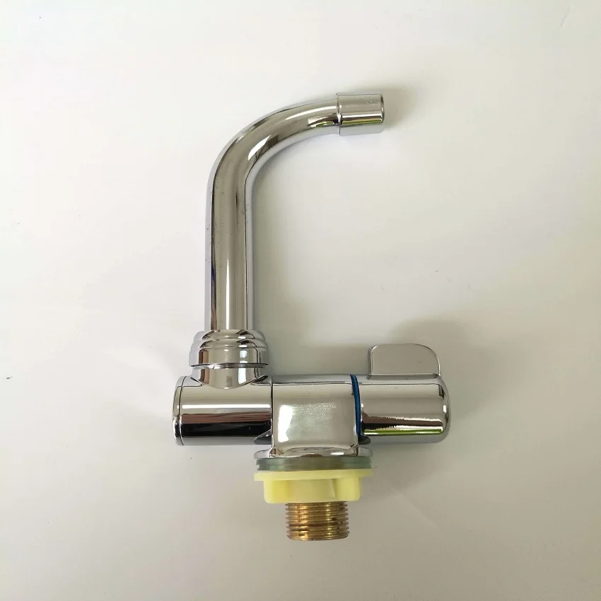 Brass Cold Water Folding Water Faucet Tap 130*96mm 007 Marine Boat RV Caravan