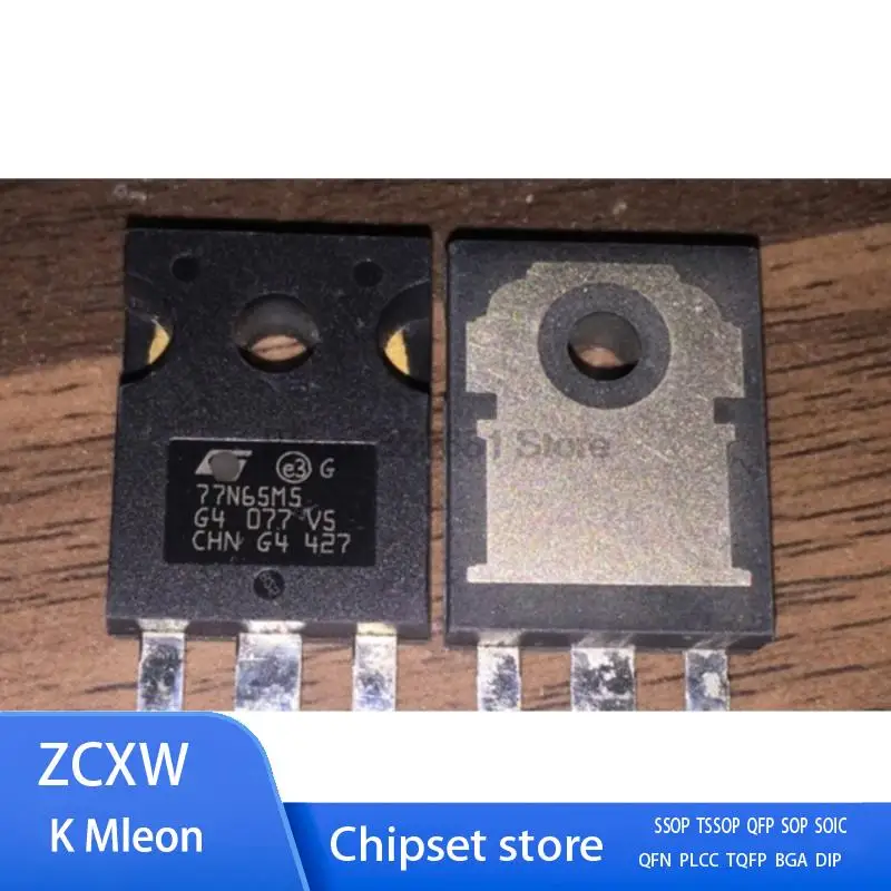 5PCS/LOT  STW77N65M5 77N65M5 77N65DM5 STW60N65M5 60N65M5 TO-247 77A 650V  MOSFET 