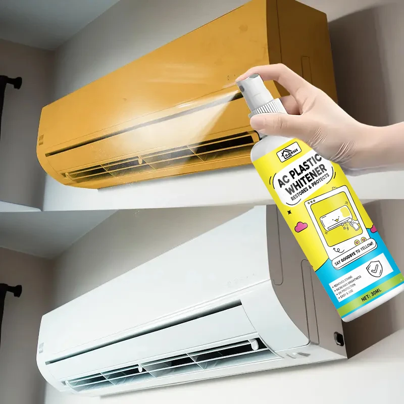 Eliminación de amarillento de plástico para aire acondicionado: agente de lavado amarillento para paneles de aire acondicionado, conchas de electrodomésticos, agente de renovación