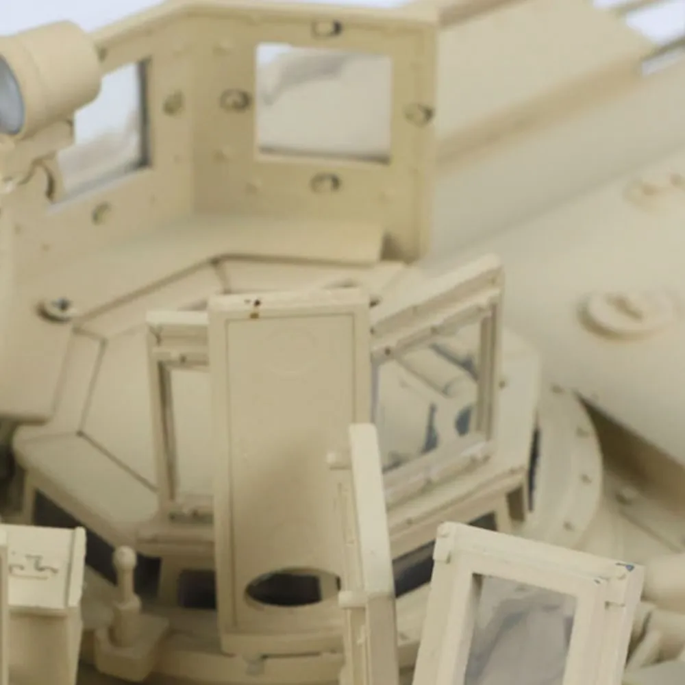 

TOUCAN 1/16 Metal RC Tank 3918 Abrams M1A2 TUSK II Dual Gearbox 360 Turret Rotary Infrared Barrel Recoil Military Tank