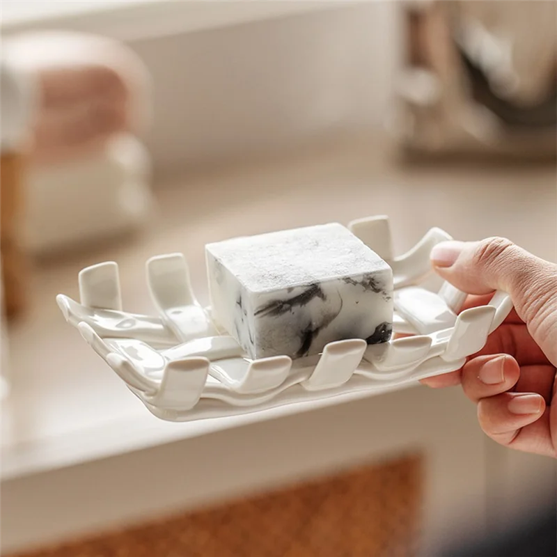 

Скандинавская тканая форма ручной работы, корзина для хранения мыльницы, поднос для ювелирных изделий, органайзер для макияжа, держатель для ключей, детали ванной комнаты