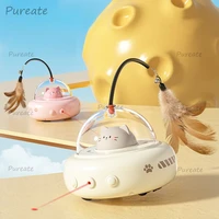 Teaser plumas sensor alta sensibilidad para gatos
