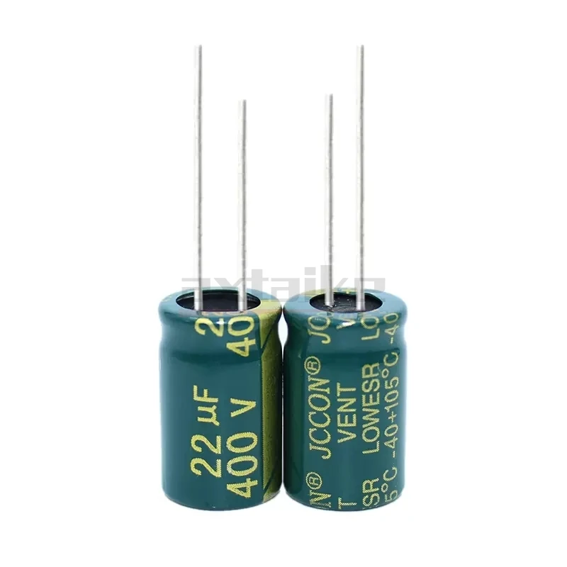 Imagem -05 - Capacitor Eletrolítico de Alumínio de Alta Frequência e Baixo Esr Dip 10 50 Peças 22uf 25v 50v 250v 400v 450v 5*11 10*17 13*20 mm