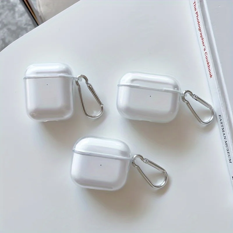 Apple AirPods Earphone Case Transparent with Ear Protection Cover