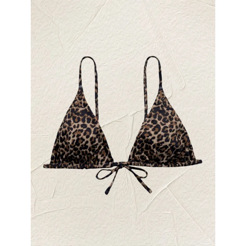 

Classic Leopard Print Bikini Top Sexy Swimwear Swimwear76211SZ