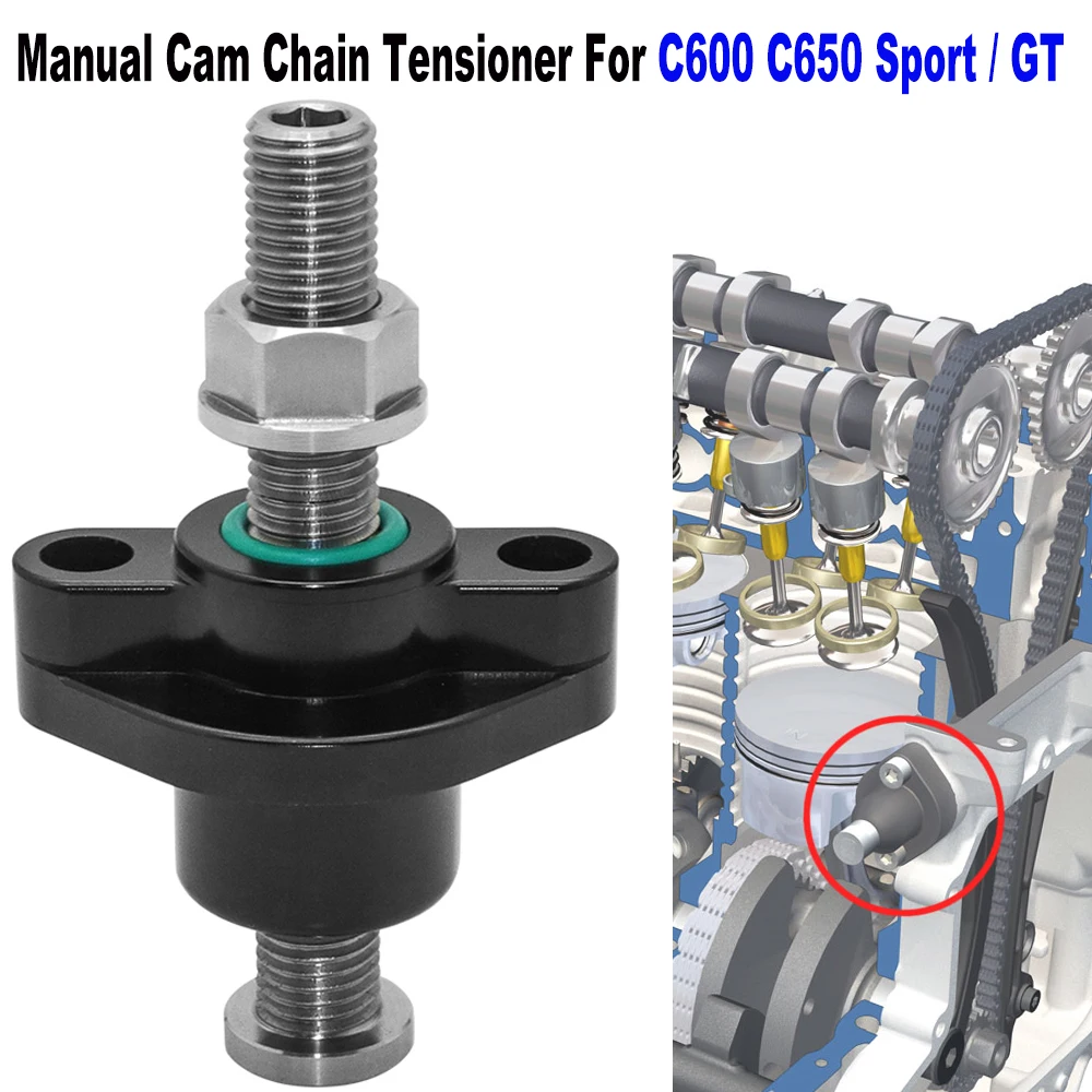 

Регулятор натяжителя цепи ручного кулачка ГРМ с ЧПУ для моделей BMW C650GT C650 C600 Sport K18 K19 2011-2020 - заменяет OE. 11318567912