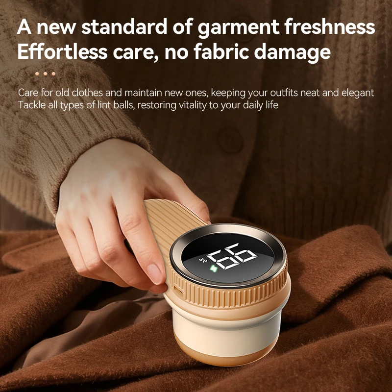 Electric Lint Remover Portable Fabric Shaver Rechargeable Hair Ball Trimmer Clothes Lint Machine Fuzz Pellet Remover