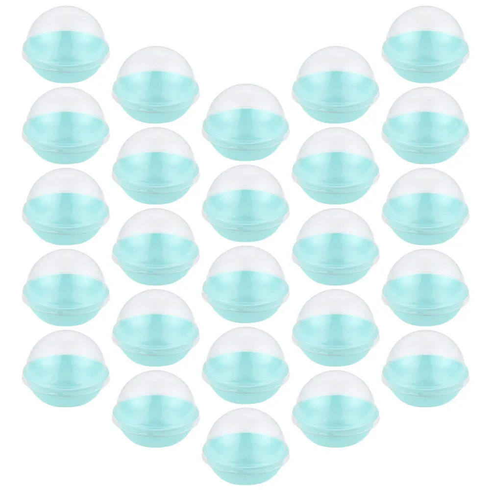 100 Cajas para Pastelitos, Mini Contenedores para Cupcakes con Tapa Transparente, Cajas Protectoras para Postres para Panadería