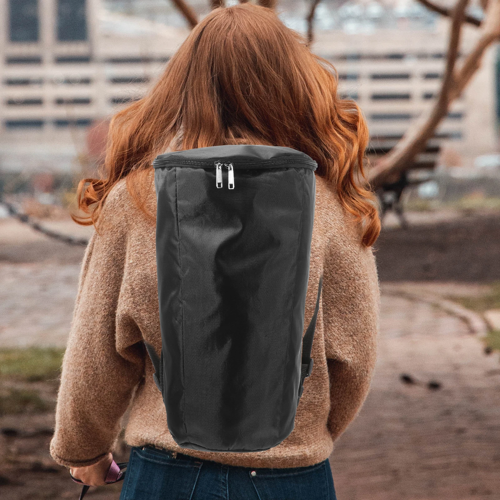 

8 Inch Djembe Carry Bag Waterproof Rain-Proof Double Shoulder Straps Drum Case African Drum Accessory Djembe Bag