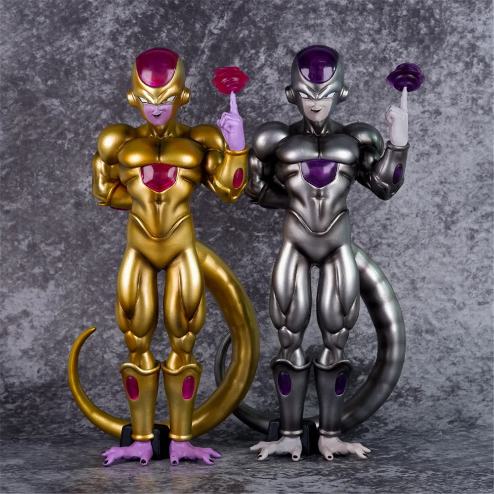 27 cm Anime Dragon Ball Z Figure Golden Frieza argent Frieza PVC figurine DBZ Statue Collection modèle poupée enfants jouets cadeaux