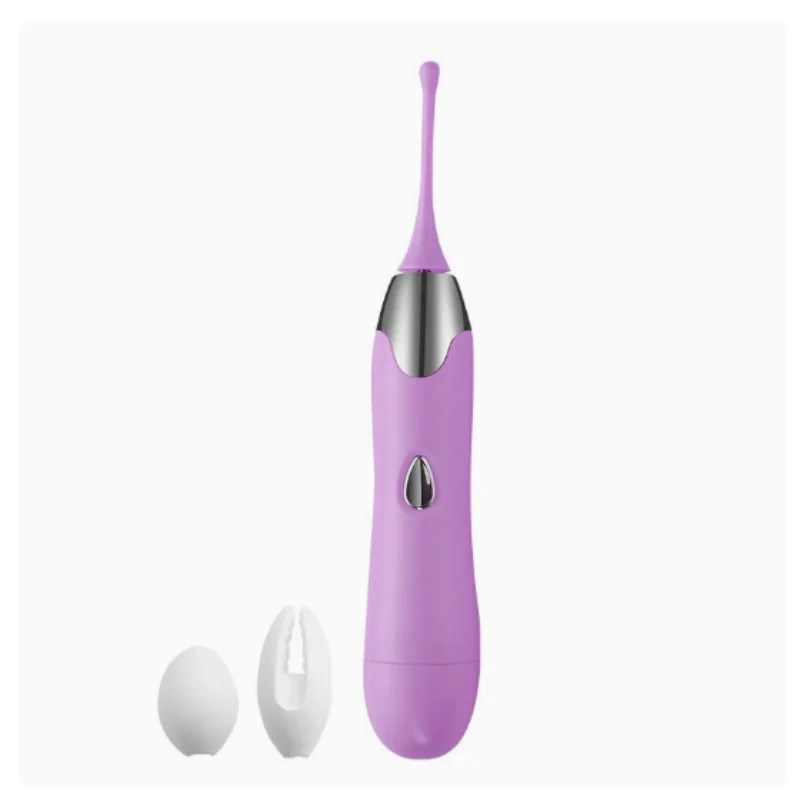 Shanggan Honey Bean Pulse Massage Pen Multi Frequency Vibration Silicone Precision Stimulator Waterproof Portable Personal Care