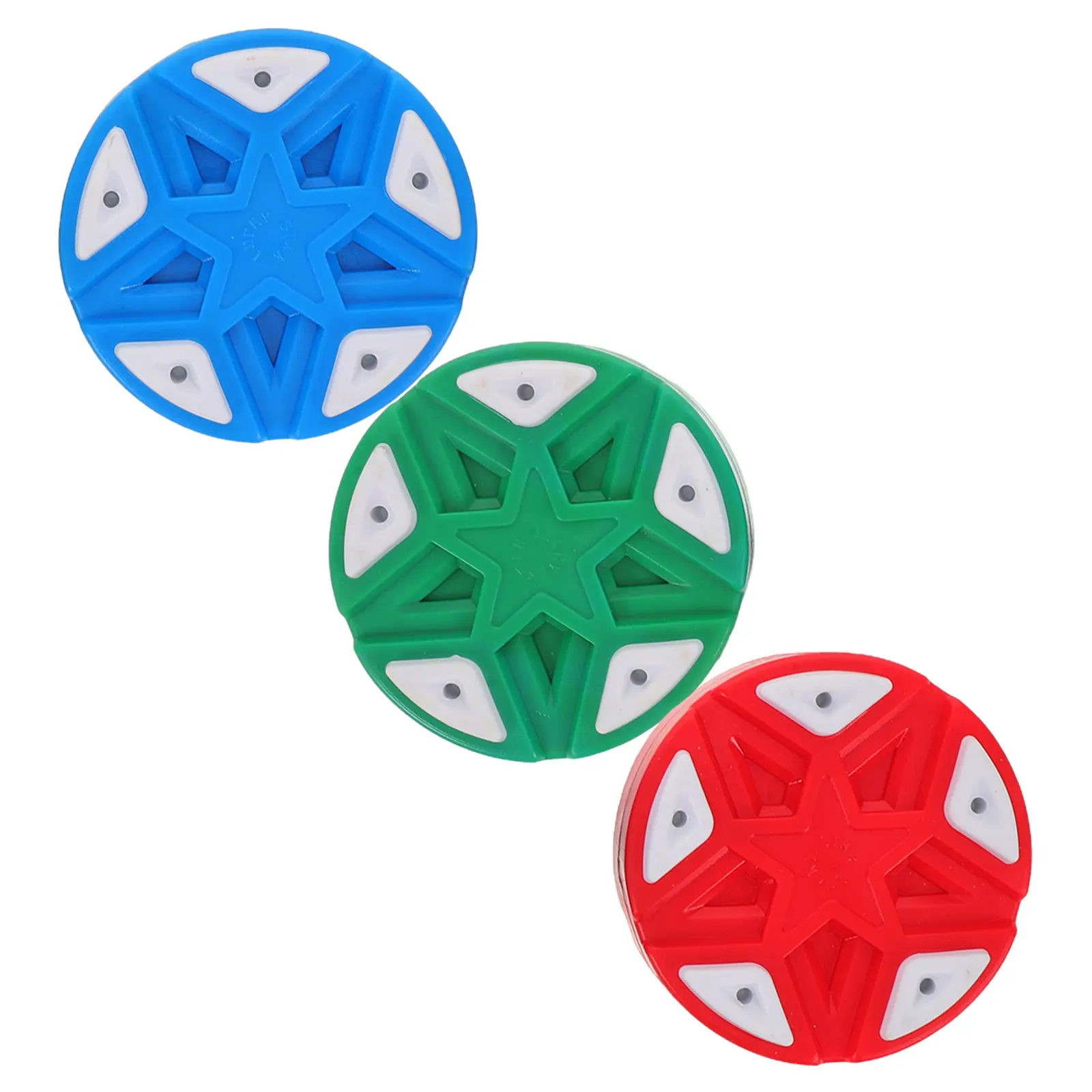 

Набор из 3 шайб для роллер-хоккея: для уличных и инлайн-тренировок, отработки пасов, занятий в помещении и на улице