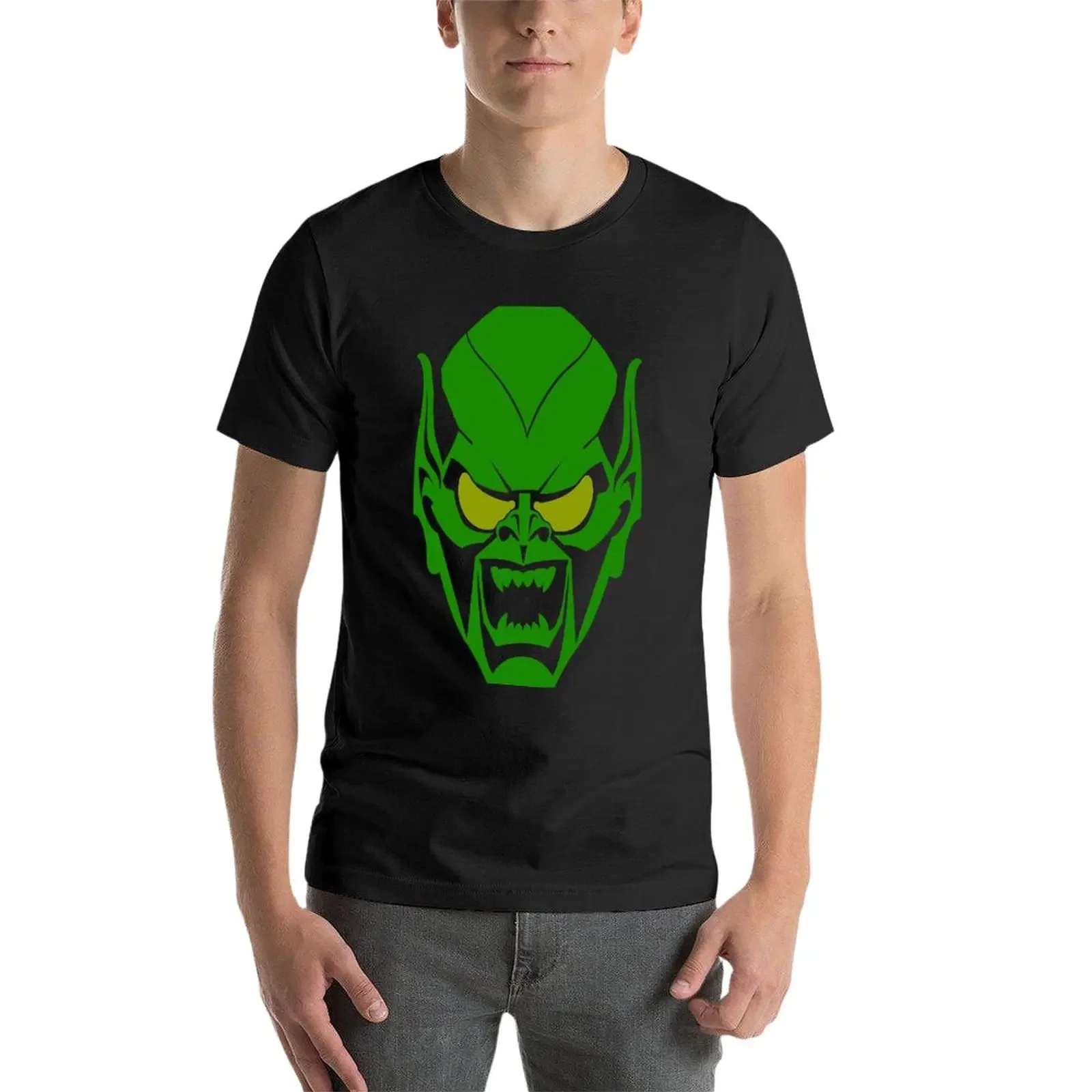 Green Goblin (color variant) T-Shirt boys whites graphics Men's cotton t-shirt