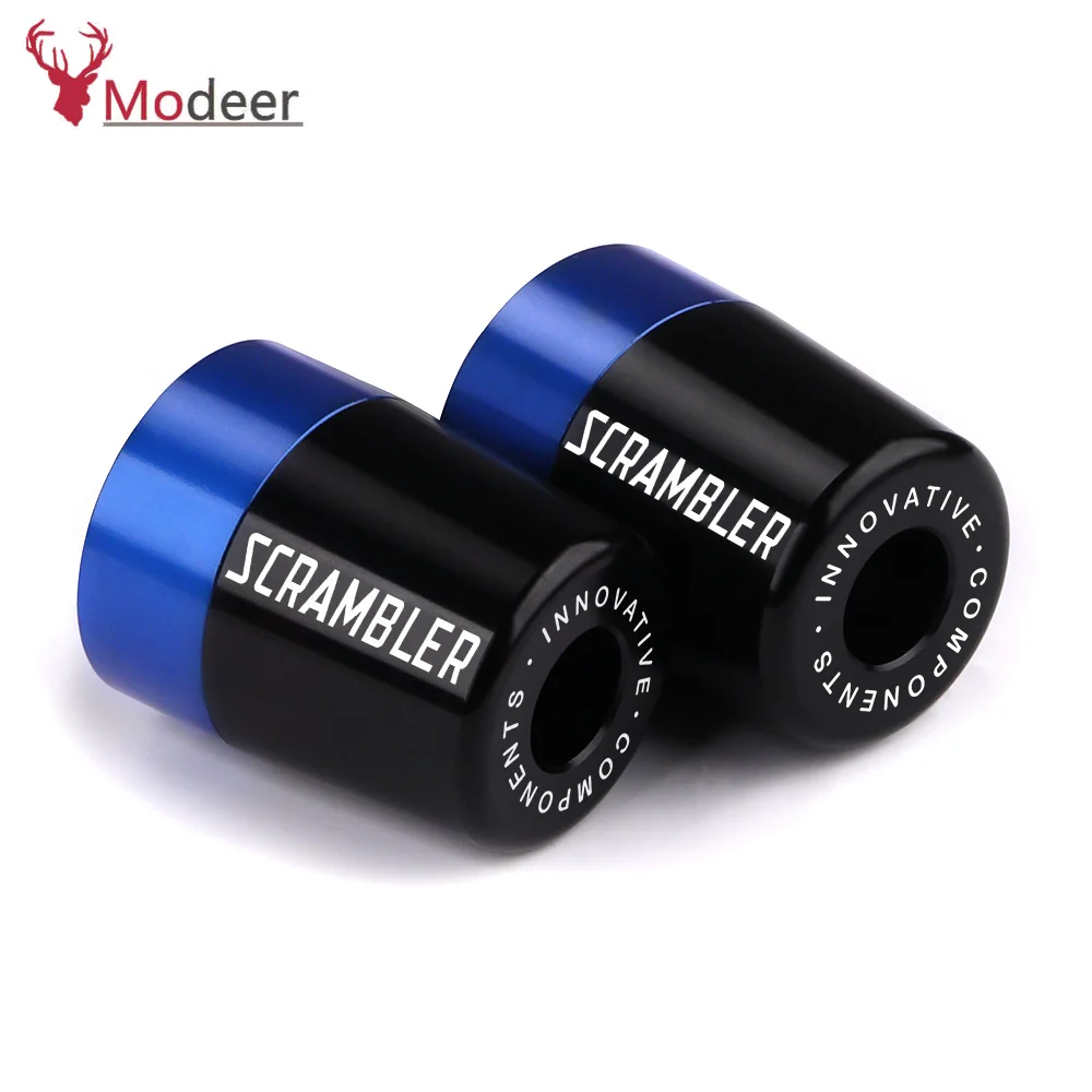 

For DUCATI SCRAMBLER Scrambler scrambler Motorcycle Accessories CNC Aluminum Handle Bar End Weight Handlebar Grips Cap Plug
