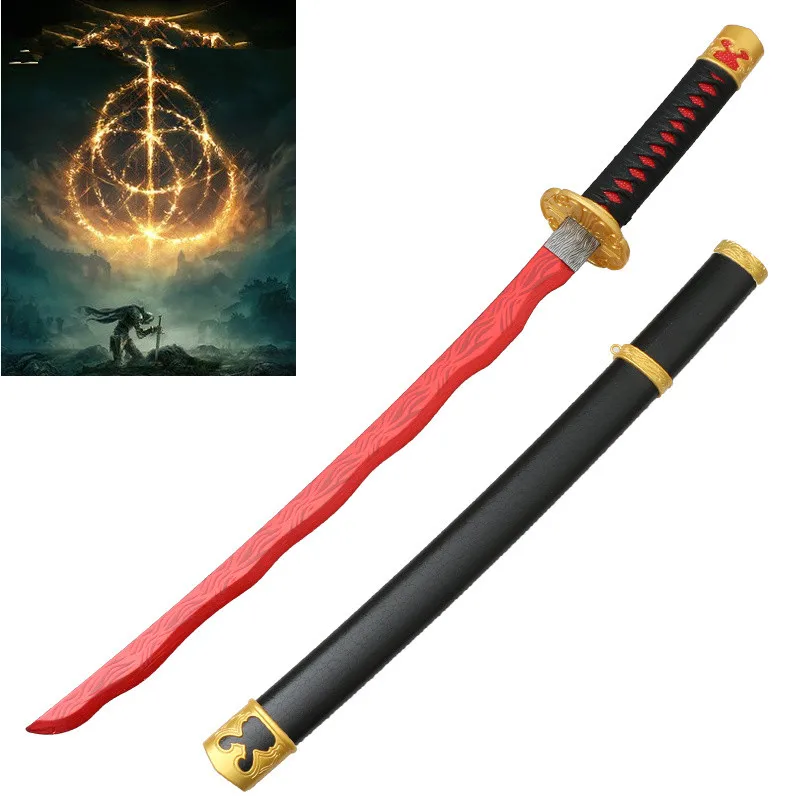 30 pollici Cosplay gioco elsacco anelli bambù Katana 75cm spada modello di arma