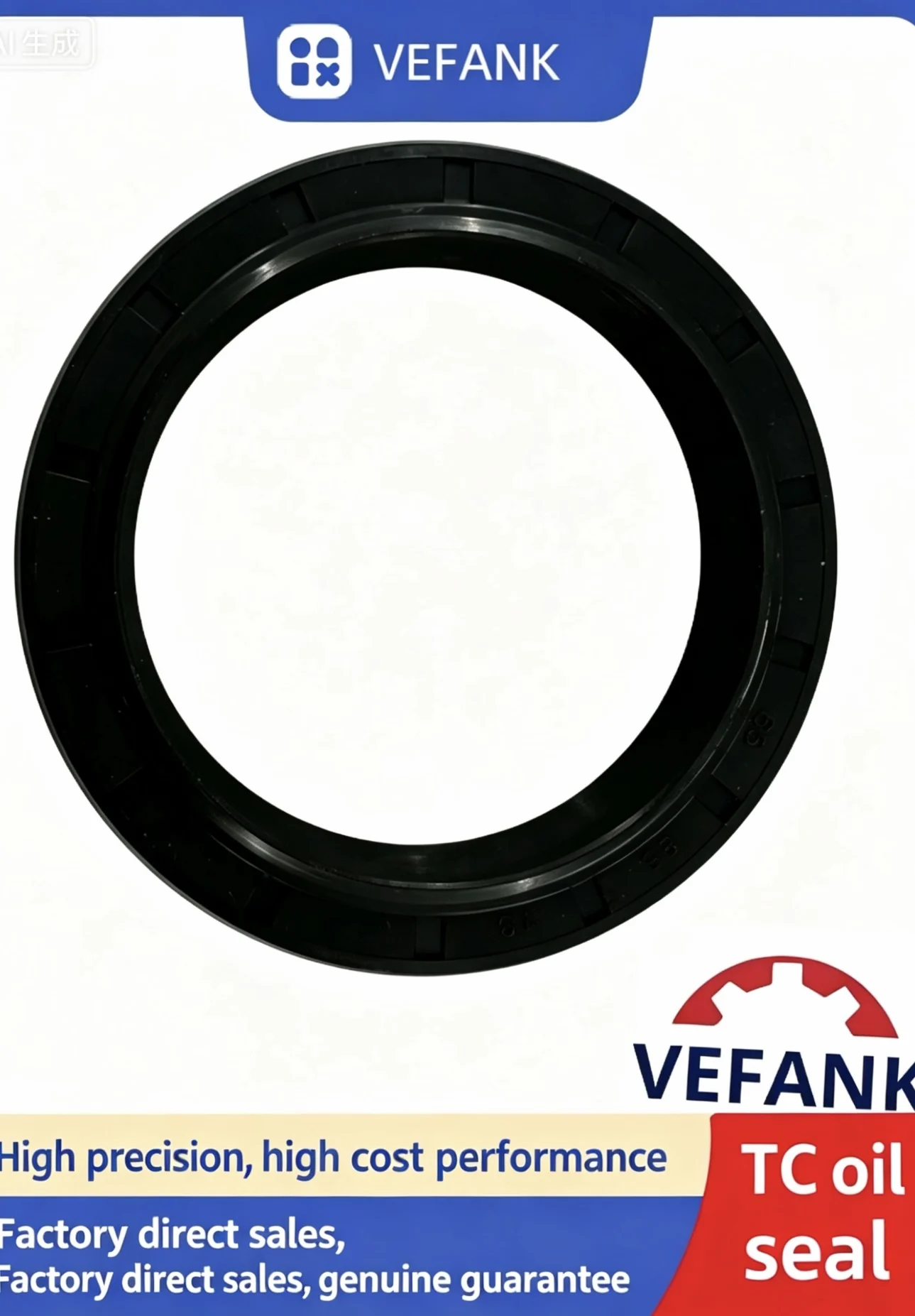 

17x24x5oil seal 91262-KV3-831 Automotive Motorcycle Crankshaft Rear Axle Seal Hydraulic Parts Oil Resistance Seal Ring