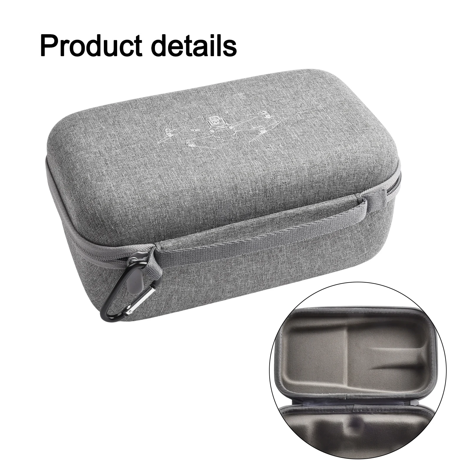 for DJI AIR 3S Storage Bag Compact Design with Sturdy Fabric Build for Secure Transport and Daily Field Operations